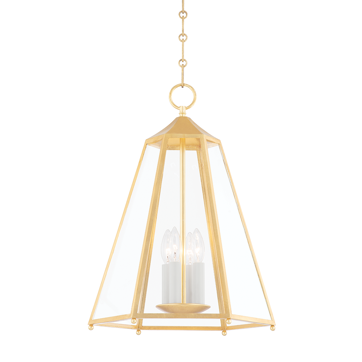 Hudson Valley Lighting Nottingham Gold Leaf 16W x 16L x 21.5H Candleholder