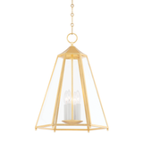 Hudson Valley Lighting Nottingham Gold Leaf 16W x 16L x 21.5H Candleholder