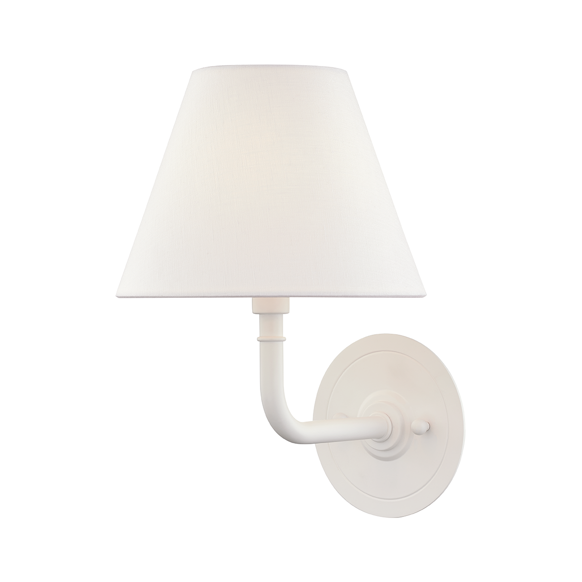 Hudson Valley Lighting Signature No.1 White 8W x 8L x 11.25H Wall Sconce
