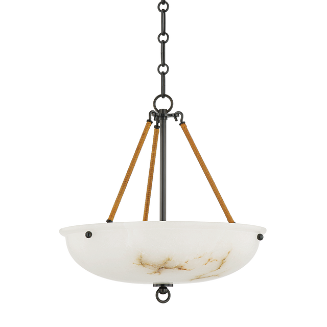 Hudson Valley Lighting Somerset Distressed Bronze 16W x 16L x 15.75H Pendant