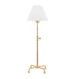Hudson Valley Lighting Classic No.1 Aged Brass 10W x 10L x 24H Table Lamp