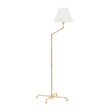 Hudson Valley Lighting Classic No.1 Aged Brass 22.5W x 22.5L x 59.5H Floor Lamp