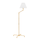 Hudson Valley Lighting Classic No.1 Aged Brass 22.5W x 22.5L x 59.5H Floor Lamp