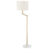 Hudson Valley Lighting Essex Aged Brass 16W x 16L x 53H Floor Lamp