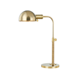Hudson Valley Lighting Devon Aged Brass 7.25W x 7.25L x 18H Table Lamp