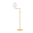 Hudson Valley Lighting Signature No.1 Aged Brass 24W x 24L x 57H Floor Lamp