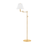 Hudson Valley Lighting Signature No.1 Aged Brass 24W x 24L x 57H Floor Lamp
