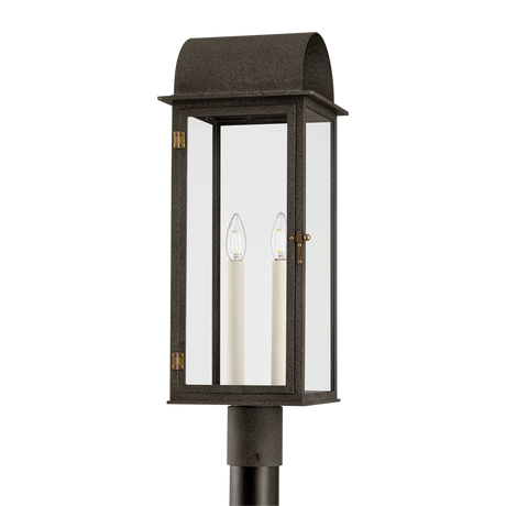 Troy Lighting Bohen French Iron/Patina Brass 9.5W x 9.5L x 25H Garden Stool