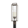 Troy Lighting Beckham TEXTURED BRONZE 6W x 6L x 23.75H Garden Stool