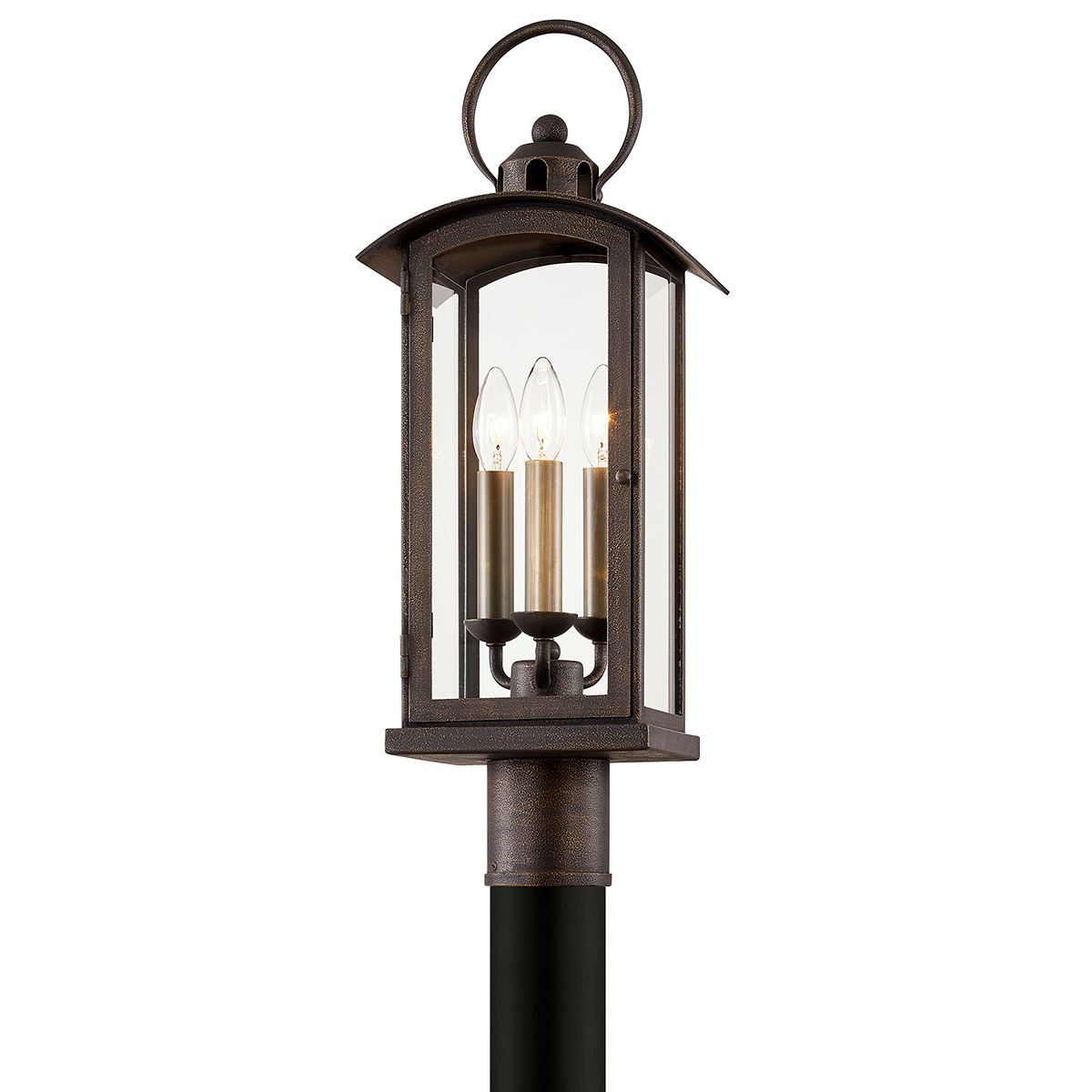 Troy Lighting Chaplin VIENNA BRONZE 8.5W x 8L x 24H Garden Stool