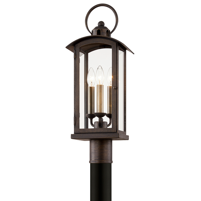 Troy Lighting Chaplin VIENNA BRONZE 8.5W x 8L x 24H Garden Stool