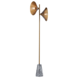Troy Lighting Bash PATINA BRASS 16.75W x 16.75L x 64H Floor Lamp