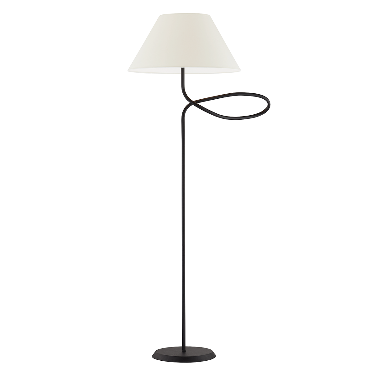 Troy Lighting Alameda FORGED IRON 27.5W x 20.75L x 67.5H Floor Lamp