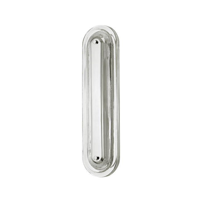 Hudson Valley Lighting Litton Polished Nickel 5.75W x 5.75L x 21.25H Wall Sconce