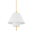 Hudson Valley Lighting Glenmoore Aged Brass 20W x 20L x 27.5H Pendant
