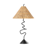 Troy Lighting Alaric FORGED IRON 14.25W x 14.25L x 25.75H Table Lamp