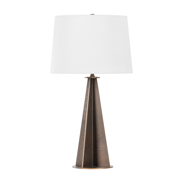 Troy Lighting Finn Bronze Leaf 16.25W x 16.25L x 30H Table Lamp