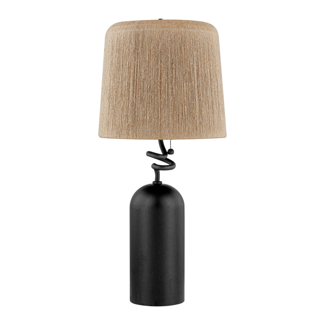 Troy Lighting Morri FORGED IRON 13W x 13L x 28.5H Table Lamp