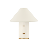 Troy Lighting Bond PATINA BRASS 14W x 14L x 15H Table Lamp