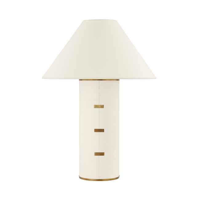Troy Lighting Bond PATINA BRASS 18.5W x 18.5L x 26H Table Lamp