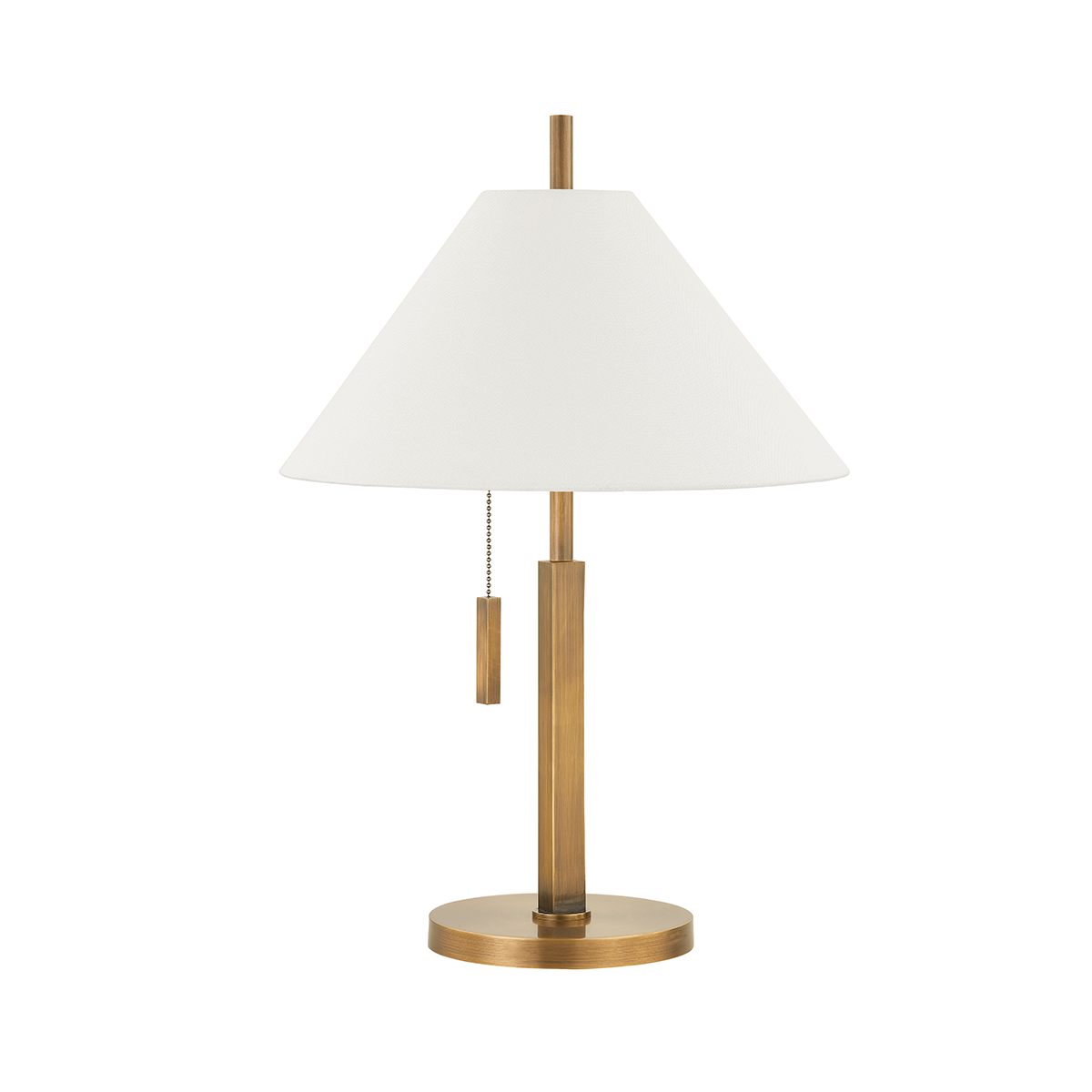 Troy Lighting Clic PATINA BRASS 15W x 15L x 22.25H Table Lamp