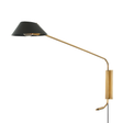 Troy Lighting Sacramento PATINA BRASS/SOFT BLACK 9W x 9L x 28H Wall Sconce