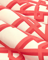 Brunschwig & Fils PAVILION TRELLIS RED Fabric