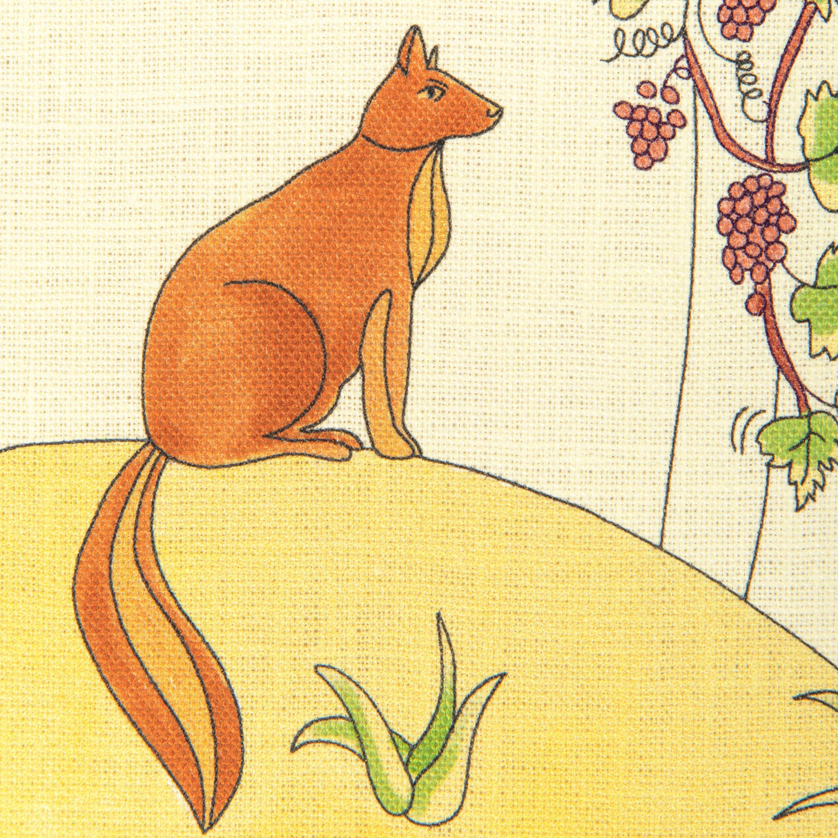 Brunschwig & Fils FOLKLORE PRINT LEAF Fabric