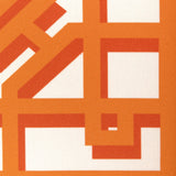 Brunschwig & Fils PAVILION TRELLIS ORANGE Fabric