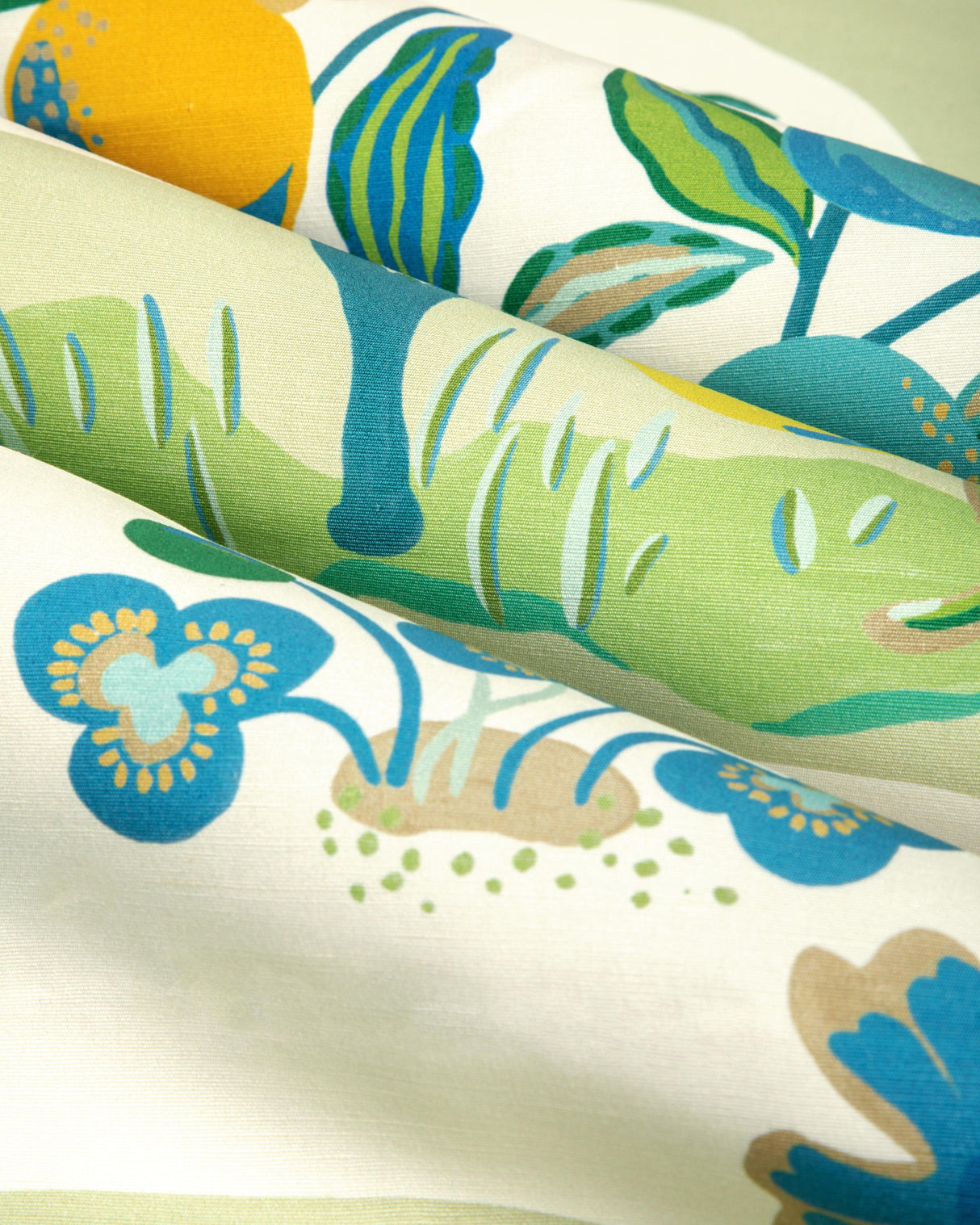 Brunschwig & Fils POMELO PRINT MARINE Fabric