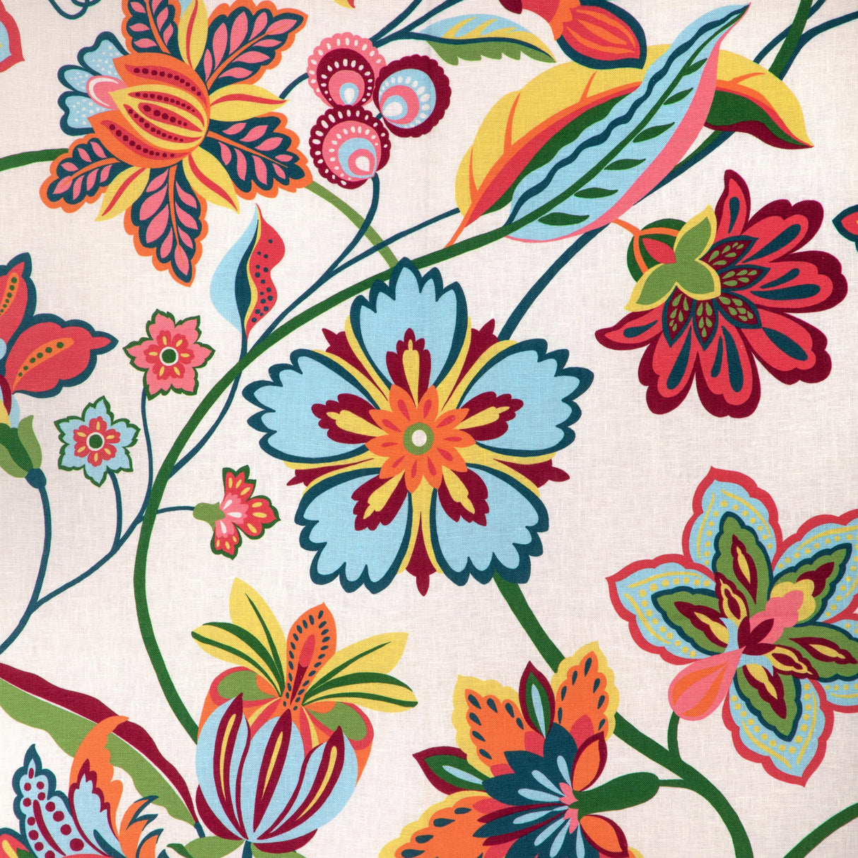 Brunschwig & Fils BOTANIQUE PRINT BERRY Fabric