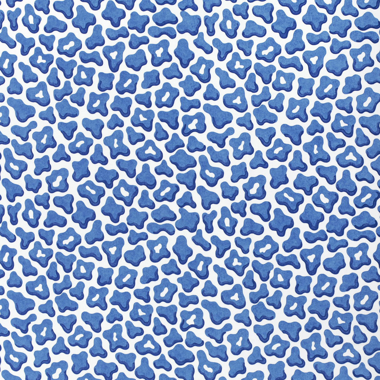 Brunschwig & Fils GUEPARD PRINT BLUE Fabric