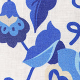 Brunschwig & Fils BOTANIQUE PRINT BLUE Fabric