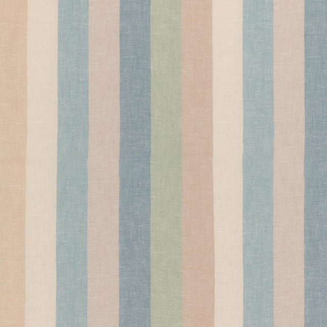 Brunschwig & Fils PICNIC STRIPE MIST Drapery Fabric