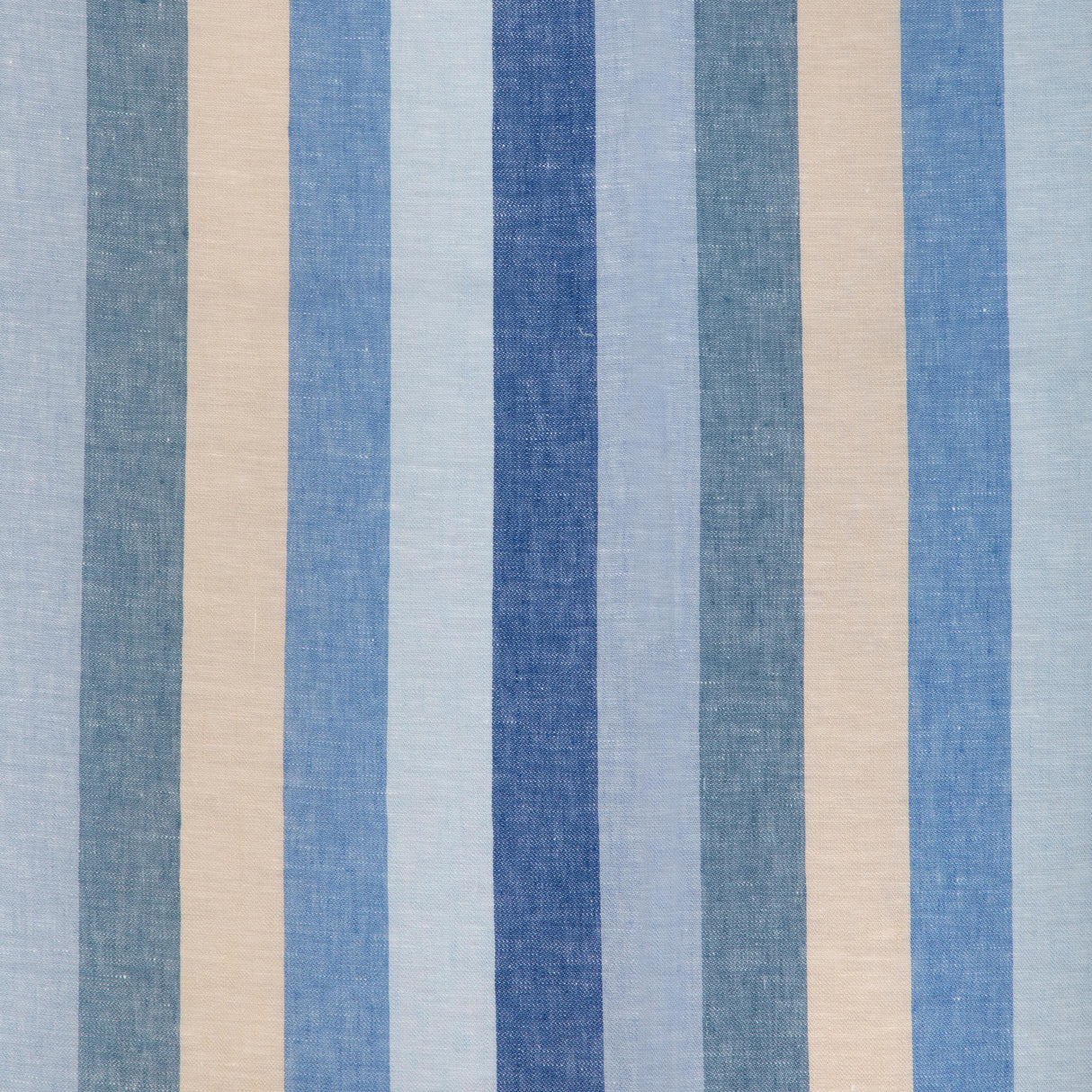 Brunschwig & Fils PICNIC STRIPE BLUE Drapery Fabric