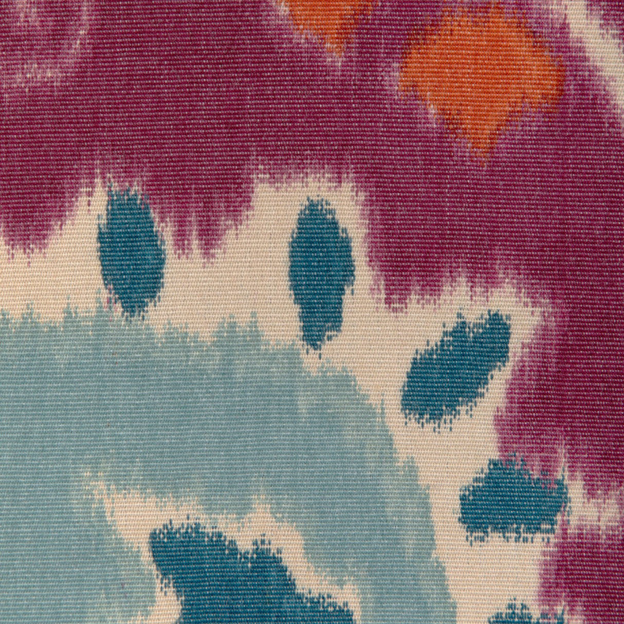 Brunschwig & Fils ROSENDAL WARP PRINT PLUM Fabric