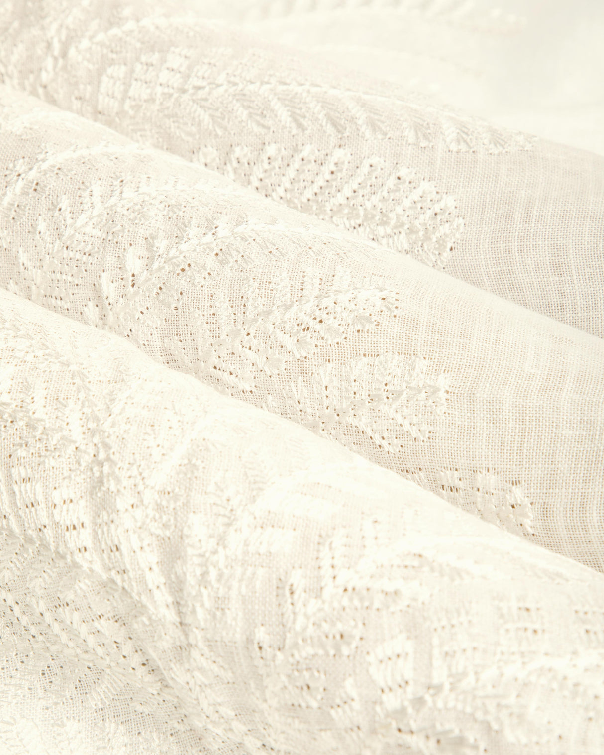 Brunschwig & Fils ROWAN SHEER IVORY Drapery Fabric