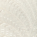 Brunschwig & Fils ROWAN EMB IVORY Drapery Fabric