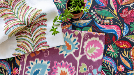 Brunschwig & Fils ROWAN EMB SPRING Drapery Fabric