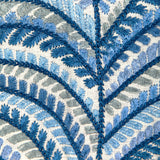 Brunschwig & Fils ROWAN EMB BLUE Drapery Fabric