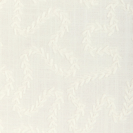 Brunschwig & Fils BRAMBLE EMB IVORY Drapery Fabric