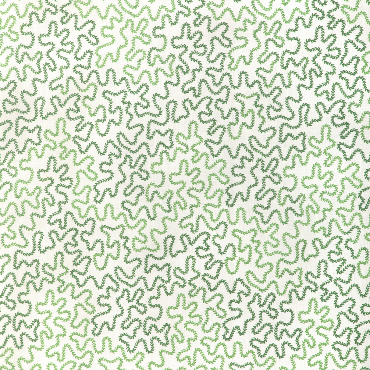 Brunschwig & Fils BRAMBLE EMB LEAF Drapery Fabric