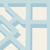 Brunschwig & Fils PAVILION TRELLIS AQUA Wallpaper