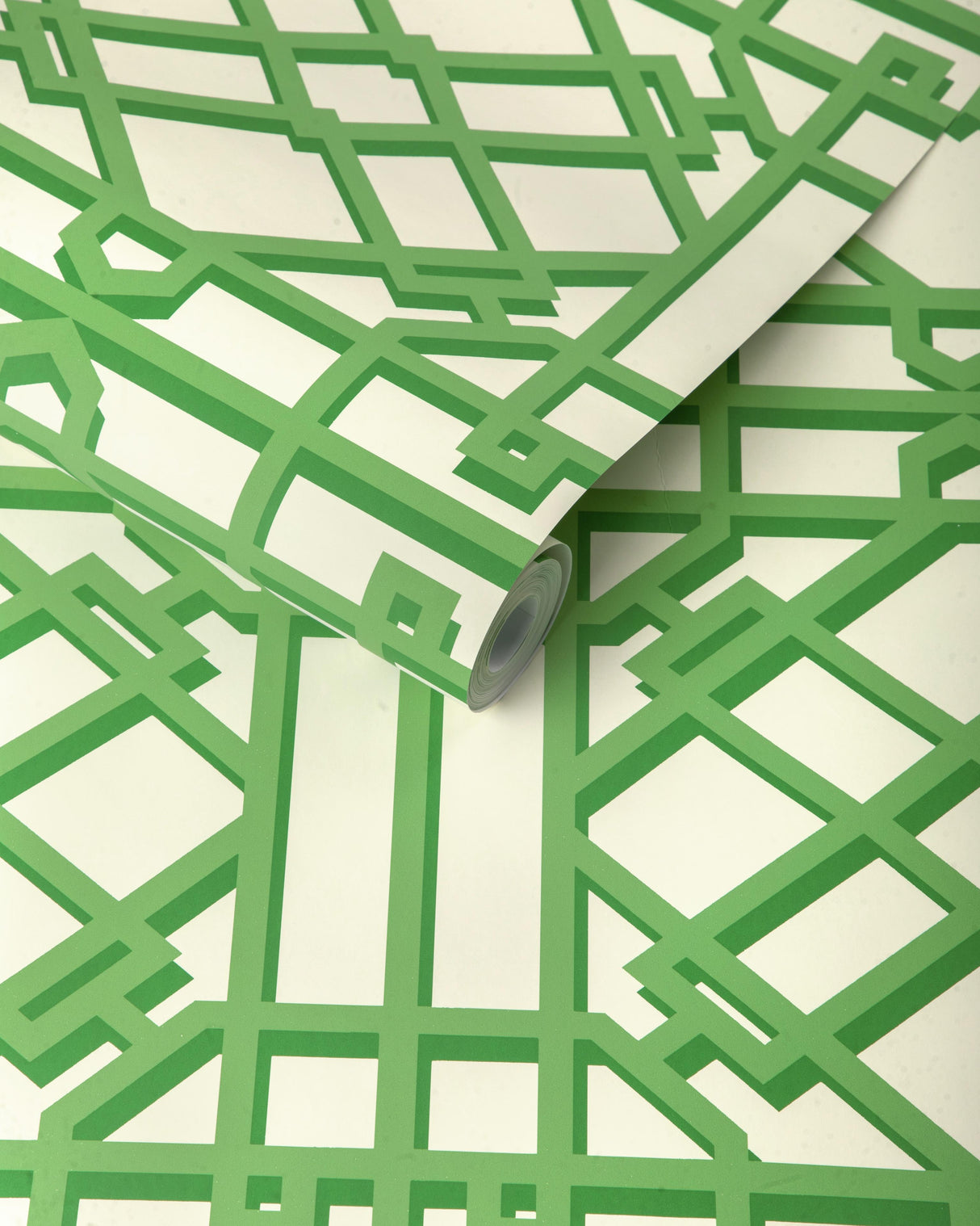 Brunschwig & Fils PAVILION TRELLIS LEAF Wallpaper