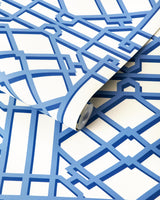 Brunschwig & Fils PAVILION TRELLIS DELFT Wallpaper