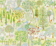 Brunschwig & Fils FOLKLORE MEADOW Wallpaper
