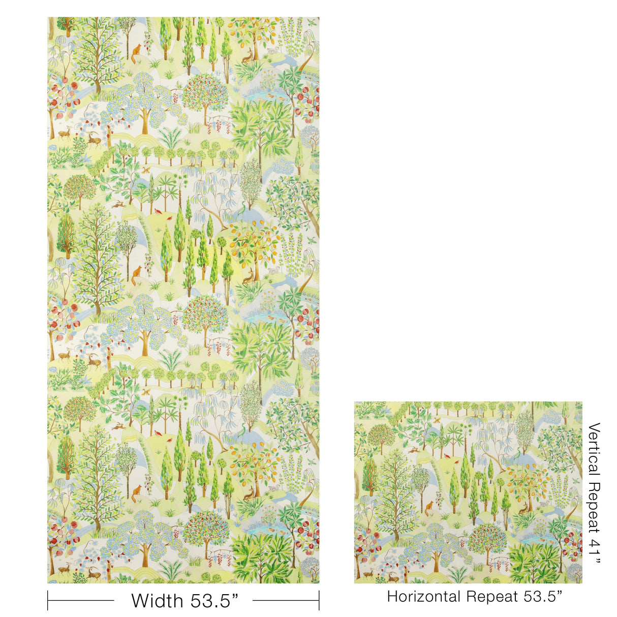 Brunschwig & Fils FOLKLORE MEADOW Wallpaper