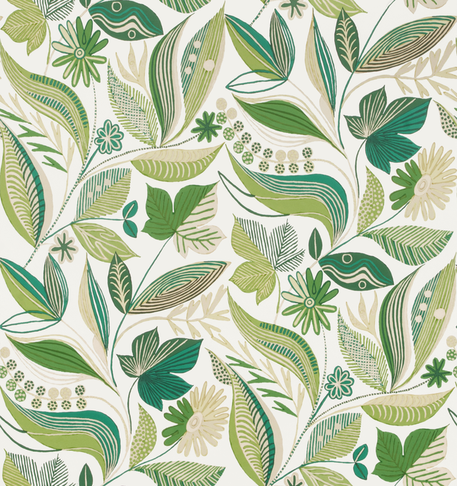 Brunschwig & Fils CARLSTEN LEAF Wallpaper