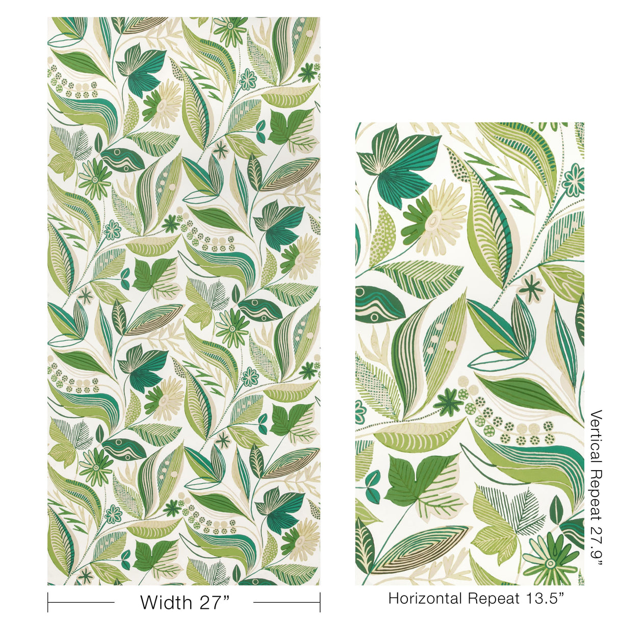 Brunschwig & Fils CARLSTEN LEAF Wallpaper