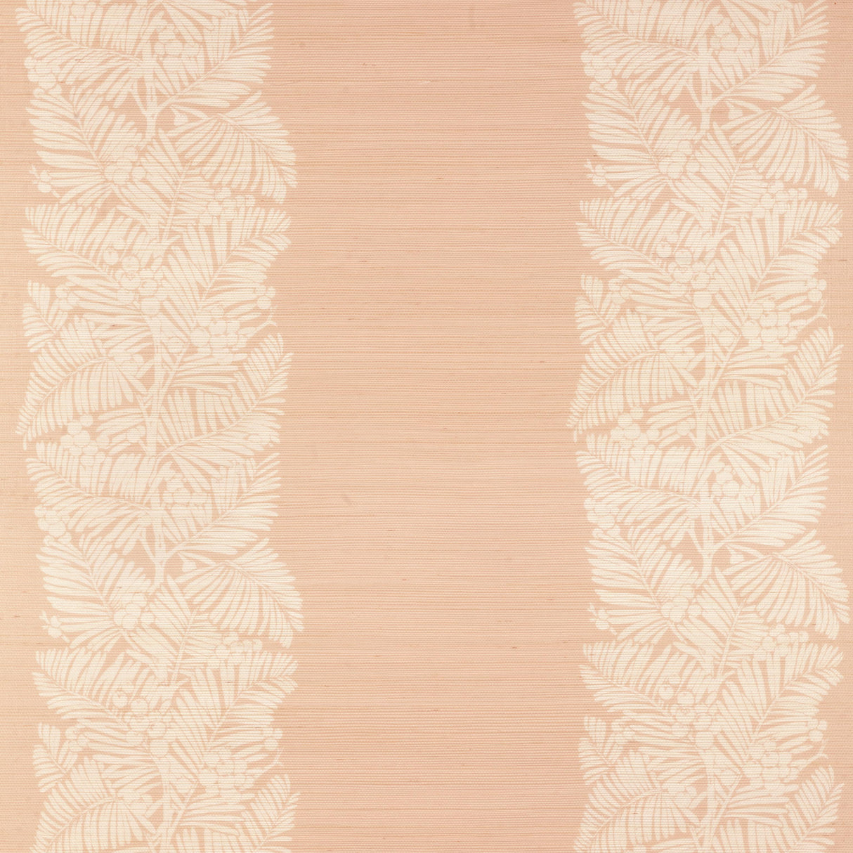 Brunschwig & Fils PALMAR SISAL APRICOT Wallpaper